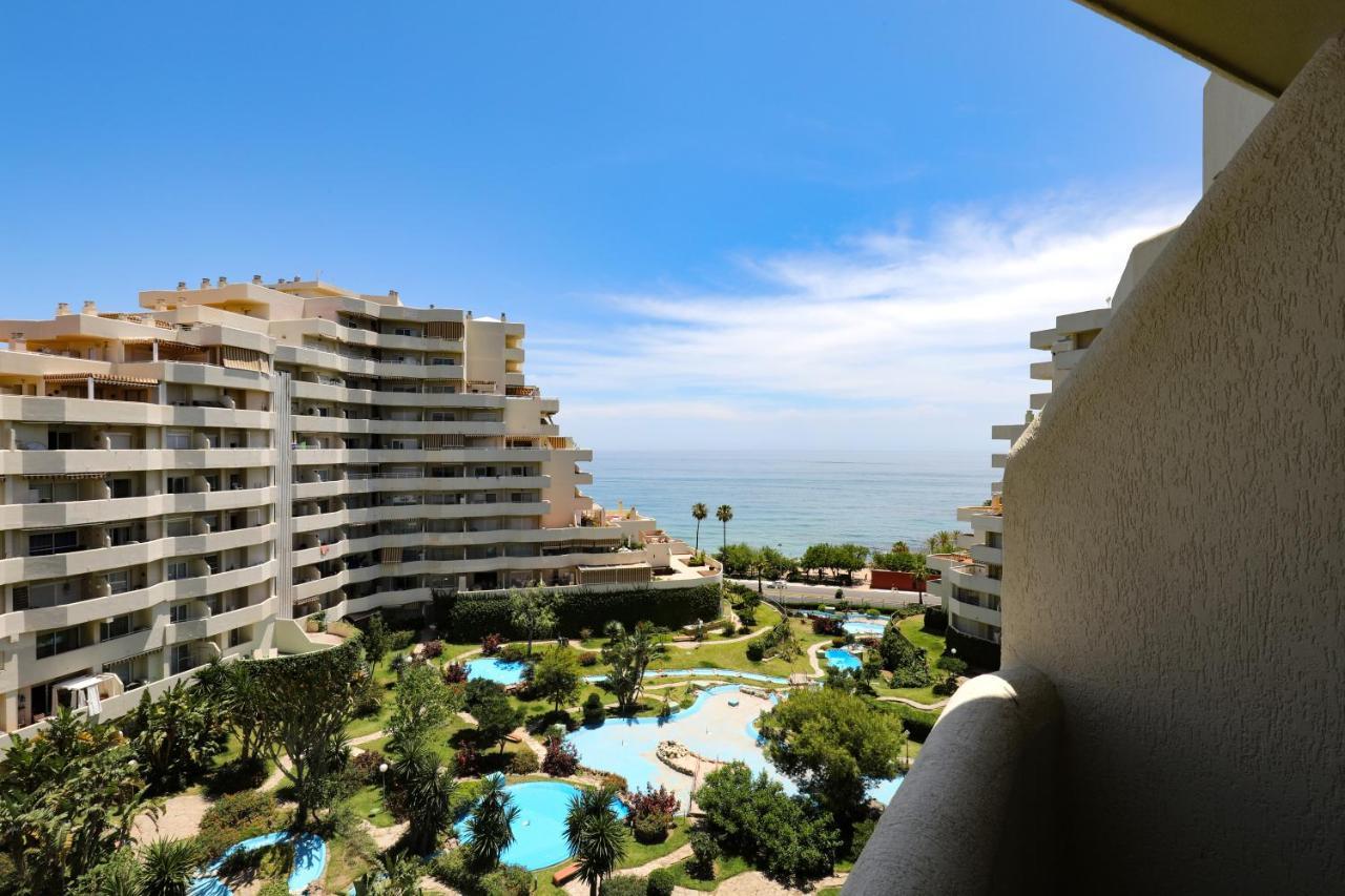 074 - Fabulous Sea View Apartment In Benal Beach Complex Benalmádena Buitenkant foto