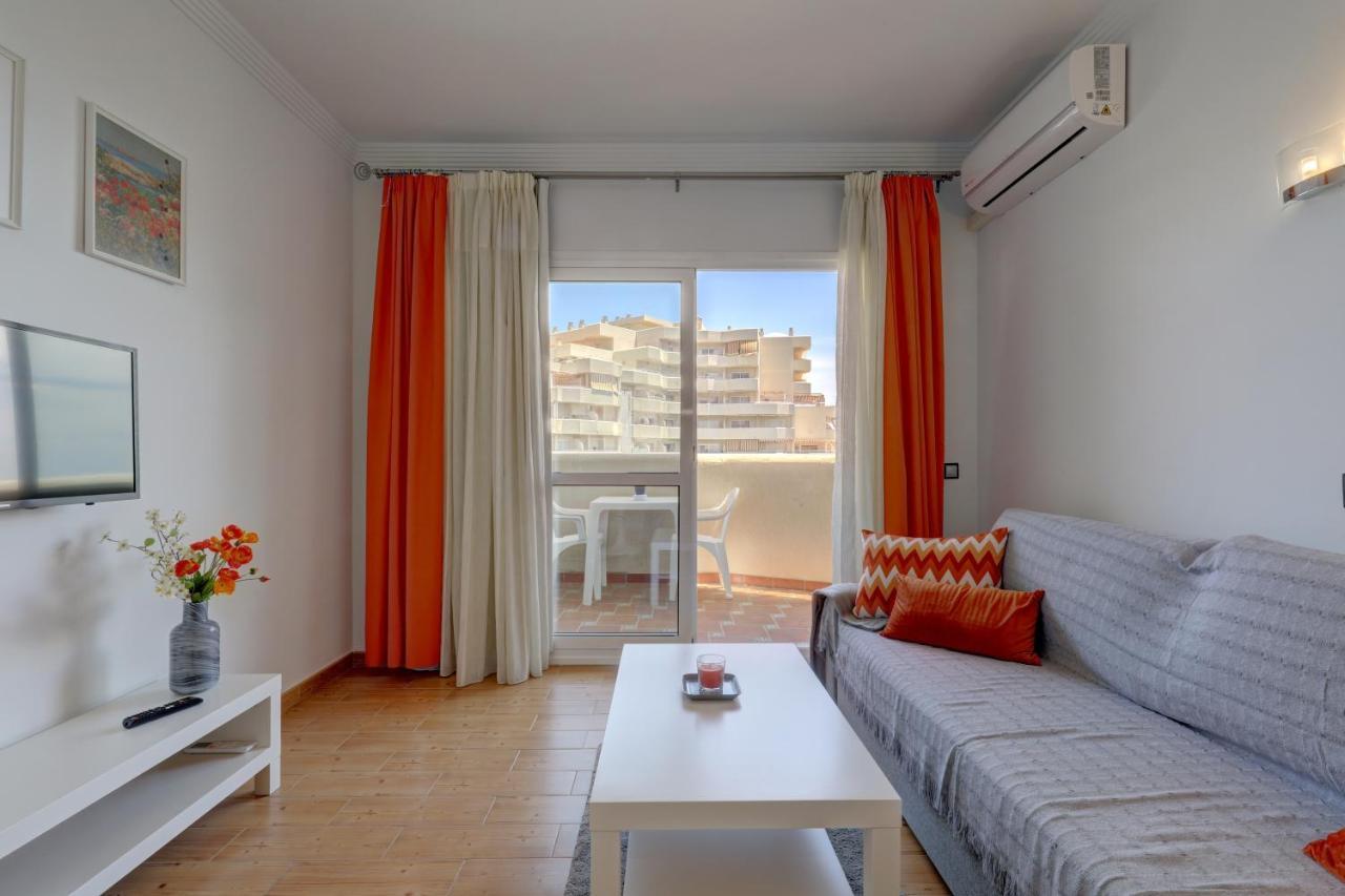074 - Fabulous Sea View Apartment In Benal Beach Complex Benalmádena Buitenkant foto