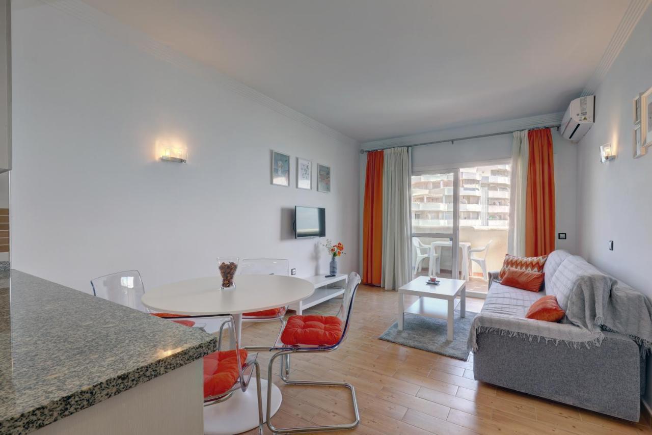 074 - Fabulous Sea View Apartment In Benal Beach Complex Benalmádena Buitenkant foto