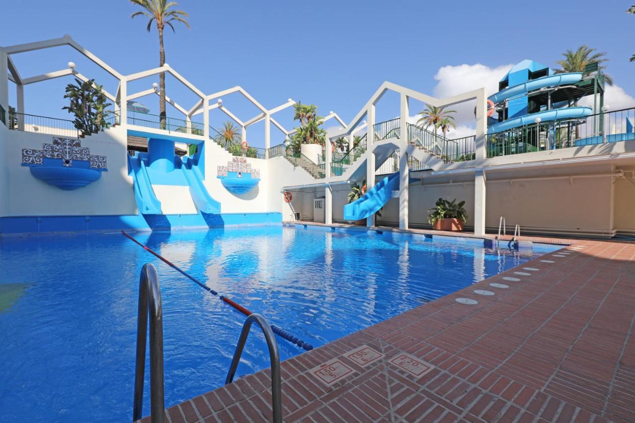 074 - Fabulous Sea View Apartment In Benal Beach Complex Benalmádena Buitenkant foto